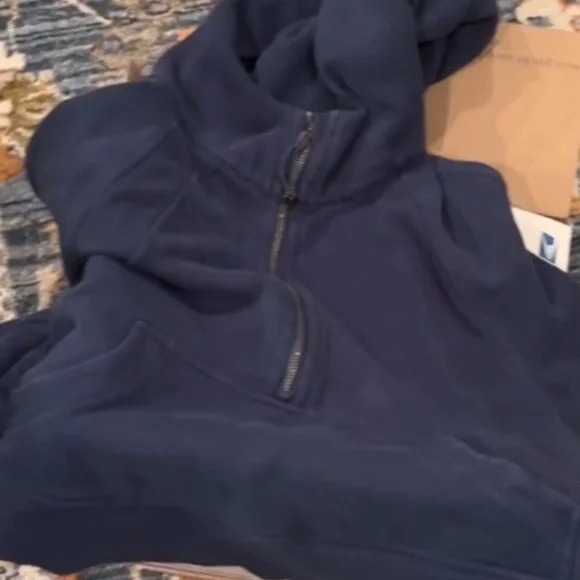 Lululemon Scuba Oversized Half-Zip Hoodie
Night Sea size: XS/S - Picture 7 of 7